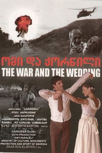 The war and the wedding afişi