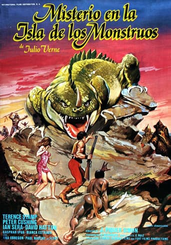 Misterio en la isla de los monstruos afişi
