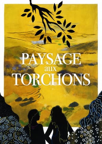 Paysage aux torchons afişi