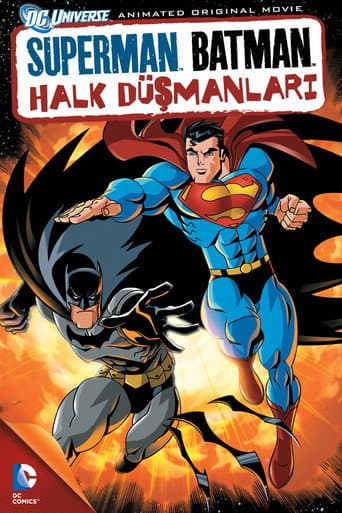 Superman/Batman: Halk Düşmanları afişi