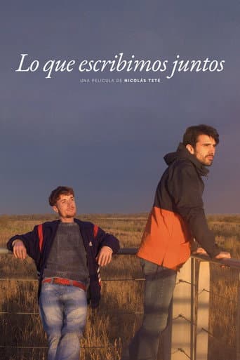 Lo que escribimos juntos afişi