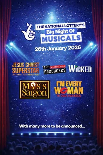 Big Night of Musicals 2026 by the National Lottery afişi