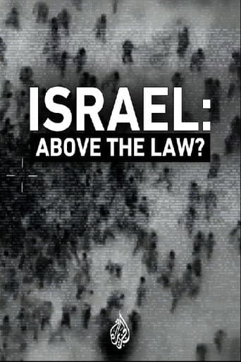 Israel: Above the Law? afişi