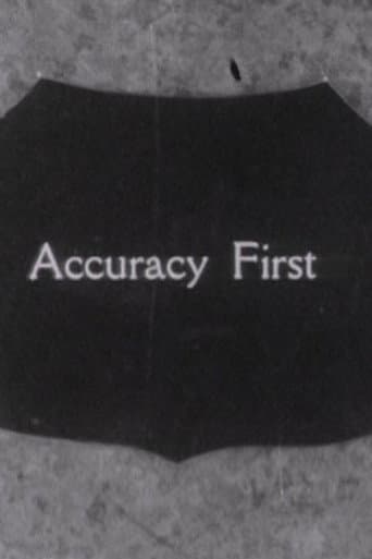 Accuracy First afişi