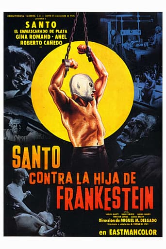 Santo contra la hija de Frankenstein afişi