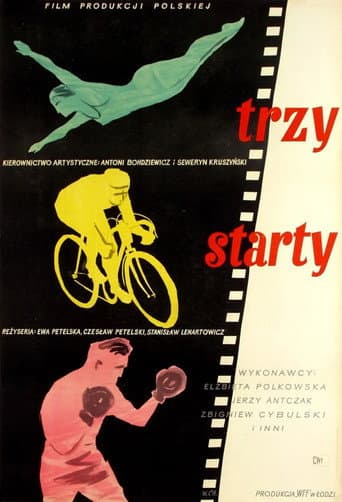 Trzy starty afişi