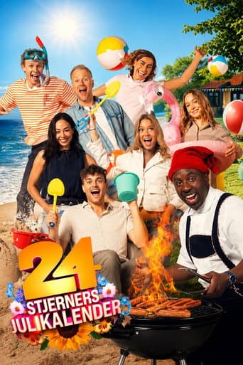 24 stjerners julikalender afişi