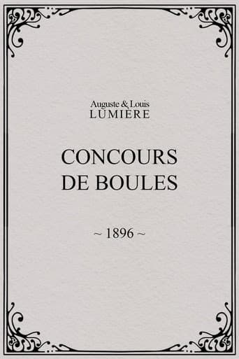 Concours de boules afişi