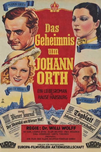 Das Geheimnis um Johann Orth afişi