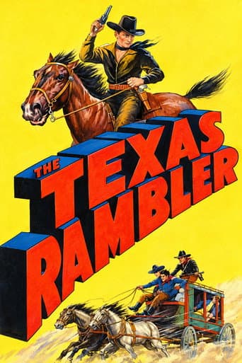 The Texas Rambler afişi