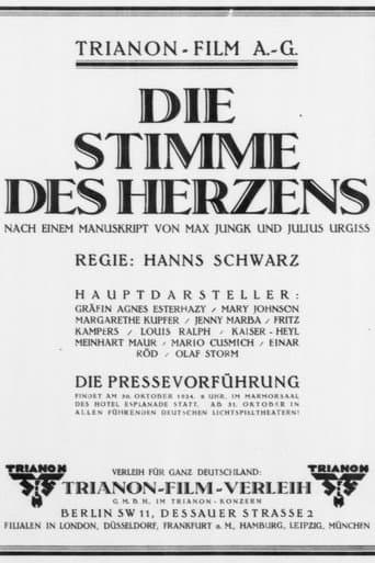 Die Stimme des Herzens afişi