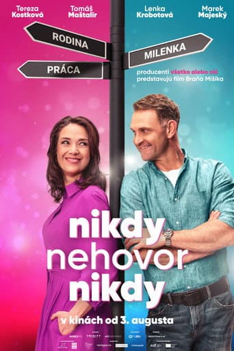 Nikdy nehovor nikdy afişi