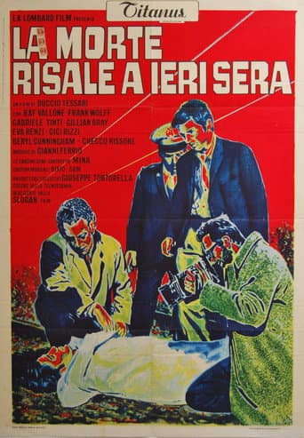 La morte risale a ieri sera afişi