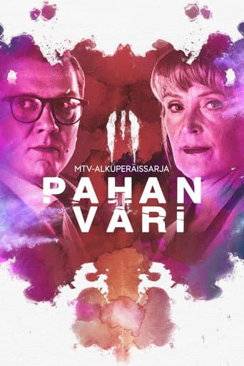 Pahan väri afişi