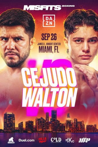 Henry Cejudo vs. Javon Walton afişi