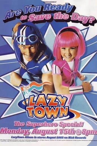 LazyTown’s New Superhero afişi