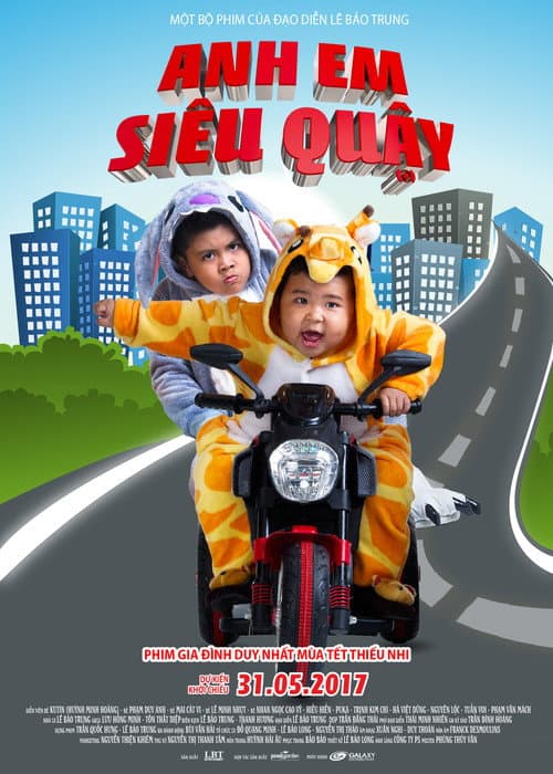 Anh Em Siêu Quậy afişi