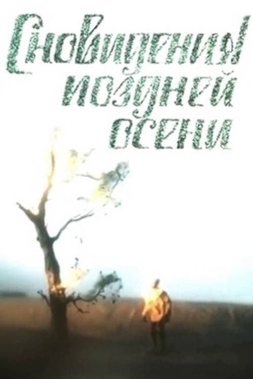 Dreams of the Late Autumn afişi