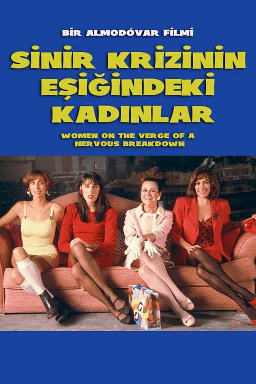Sinir Krizinin Eşiğindeki Kadınlar afişi