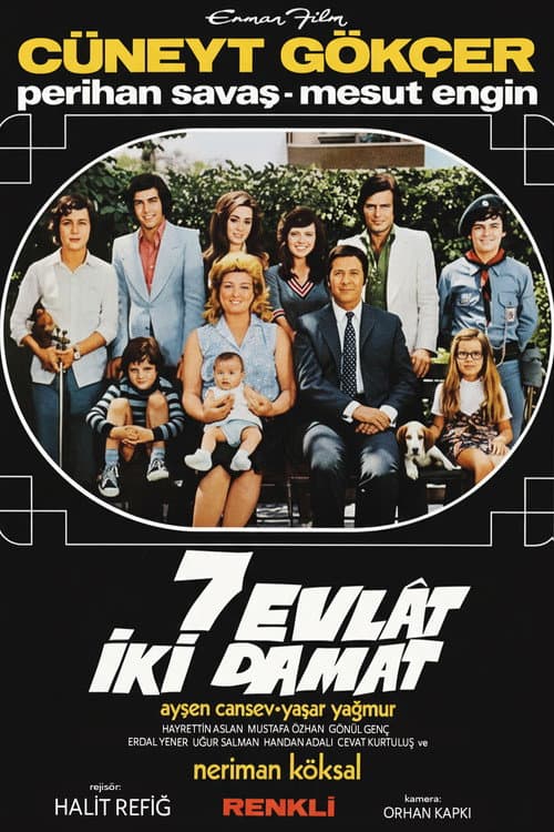Yedi Evlat İki Damat afişi