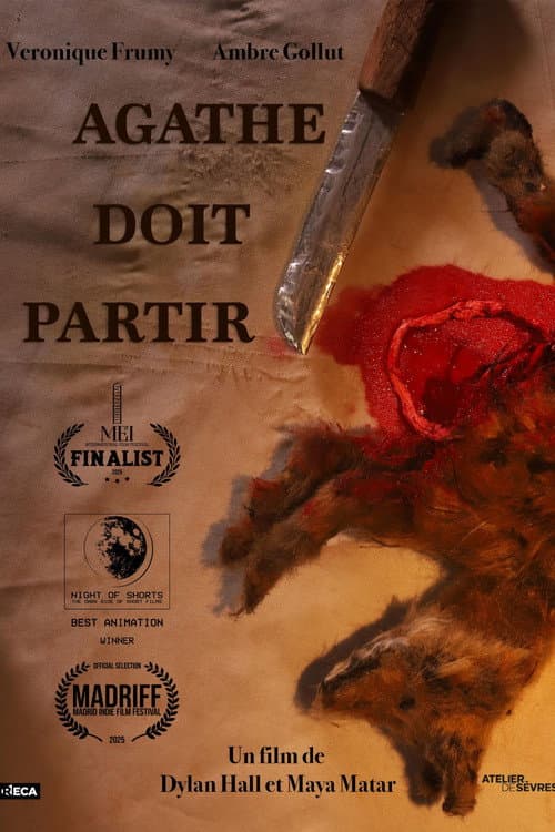 Agathe doit partir afişi