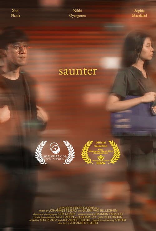 Saunter afişi