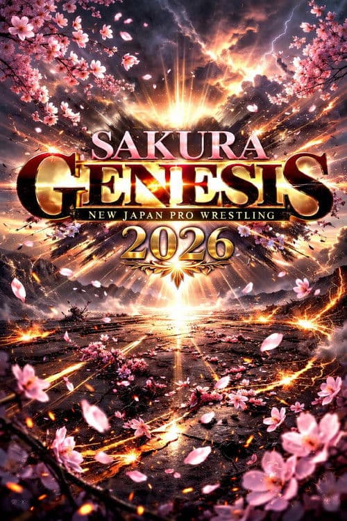 NJPW Sakura Genesis 2026 afişi