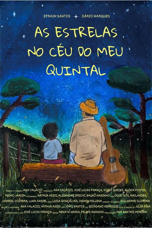 As Estrelas no Céu do Meu Quintal afişi