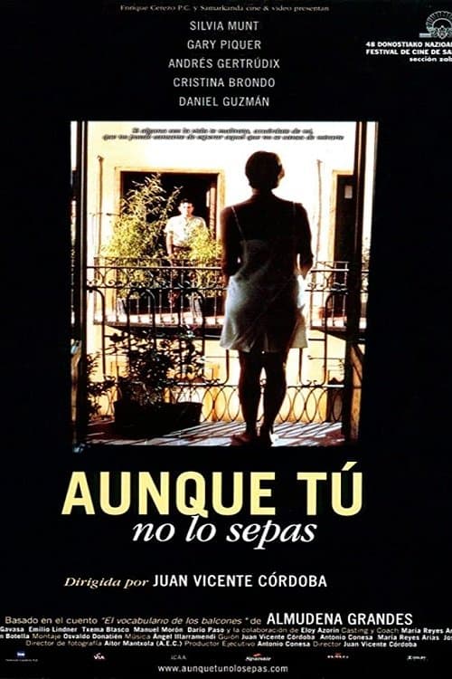 Aunque tú no lo sepas afişi