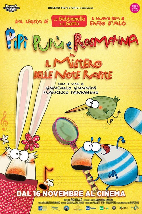 Pipì, Pupù & Rosmarina: Il mistero delle note rapite afişi