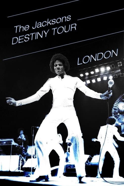 The Jacksons Live Destiny Tour - London afişi