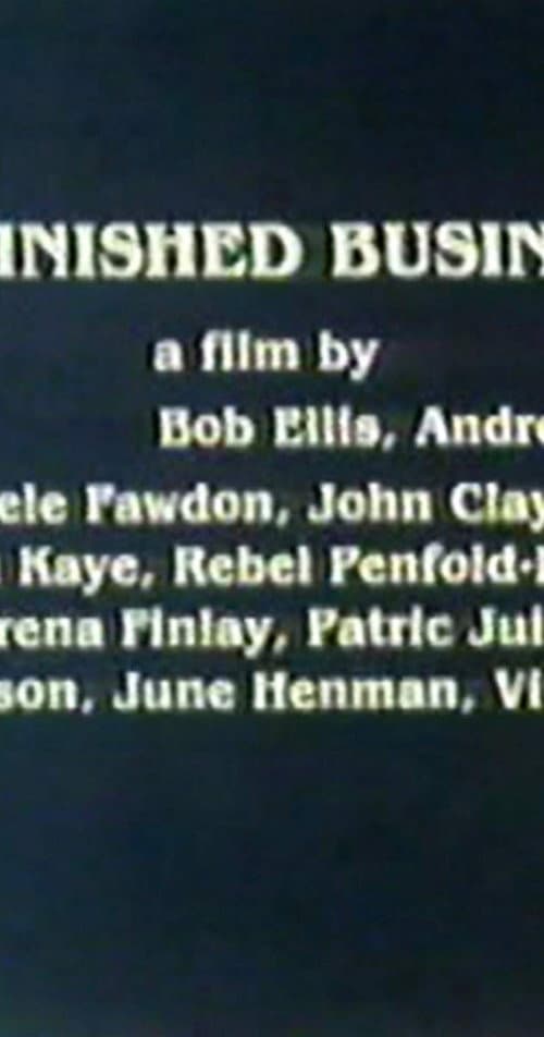 Unfinished Business afişi