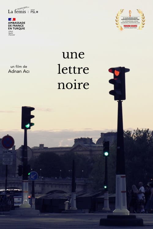 Une Lettre Noire afişi