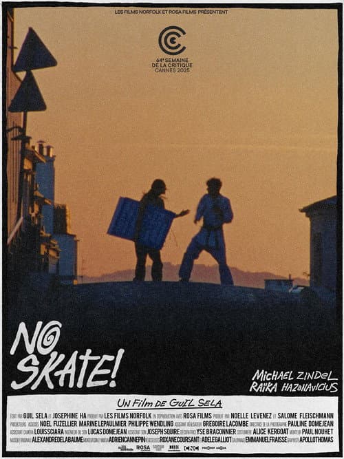 ¡No patinar! afişi