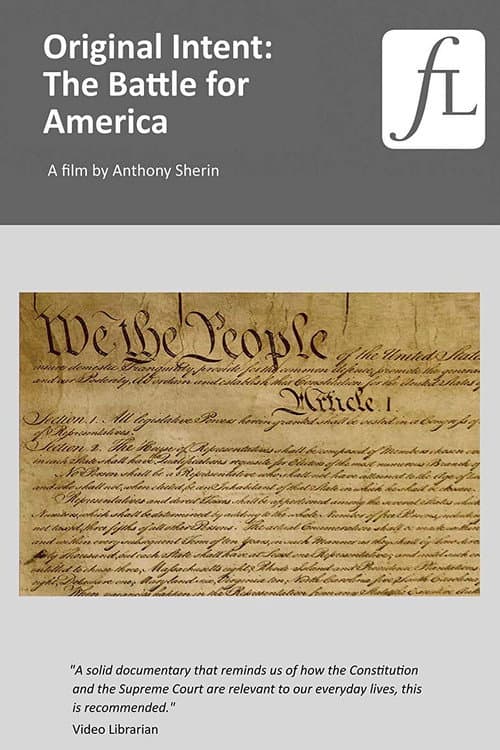 Original Intent: The Battle for America afişi