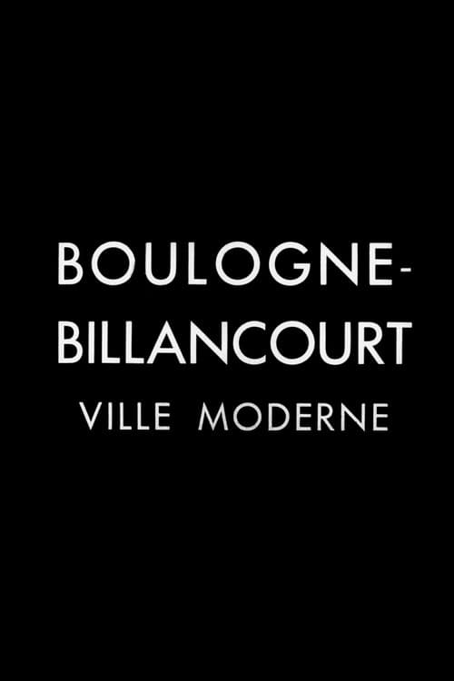 Boulogne-Billancourt, ville moderne afişi