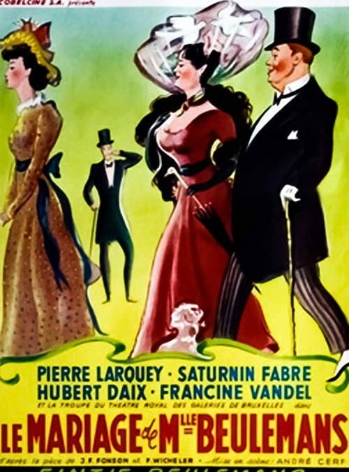 Le Mariage de Mademoiselle Beulemans afişi