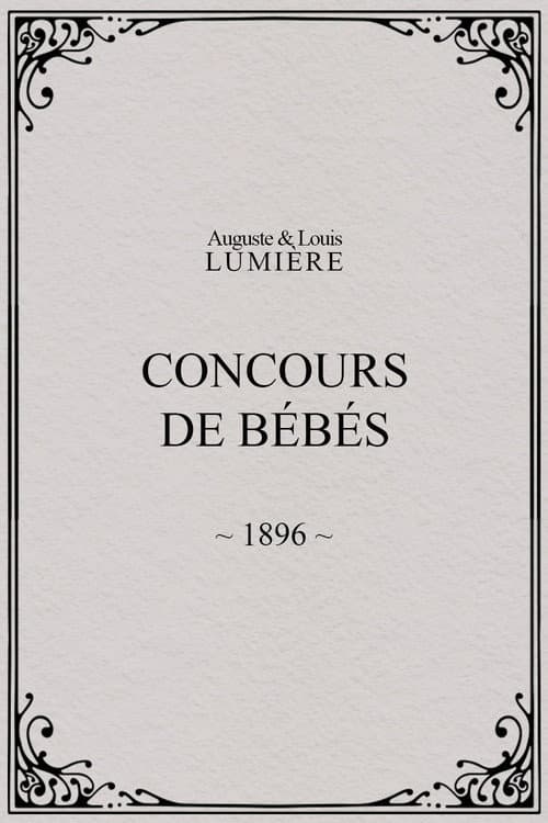 Concours de bébés afişi