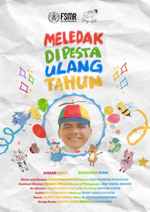 Meledak di Pesta Ulang Tahun afişi