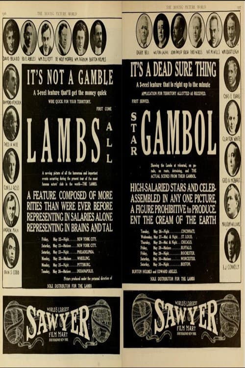 The Lambs' All-Star Gambol afişi