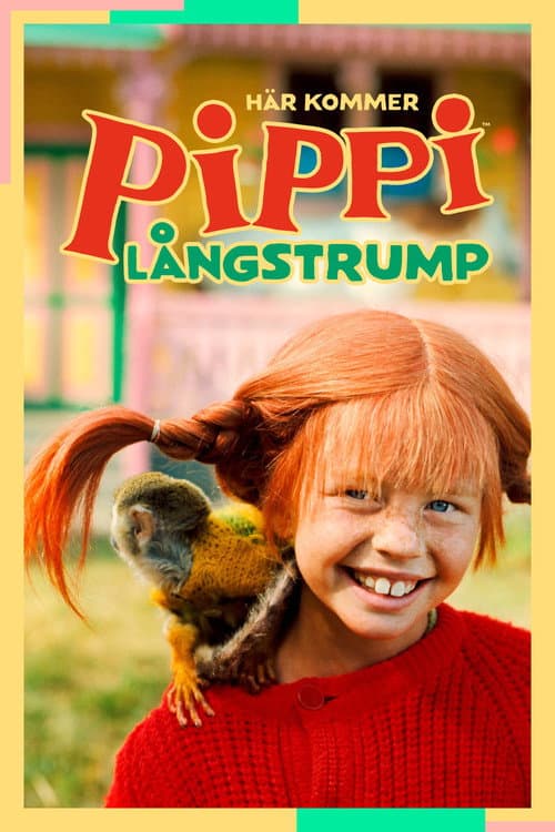 Här kommer Pippi Långstrump afişi