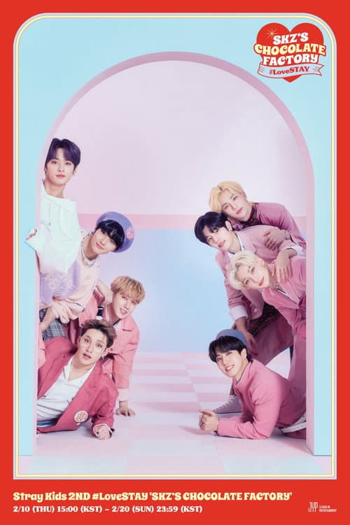Stray Kids #LoveSTAY 'SKZ's CHOCOLATE FACTORY' afişi