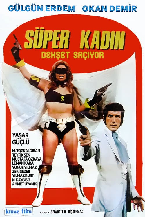 Süper Kadın Dehşet Saçıyor afişi