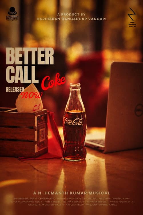 Better call coke afişi