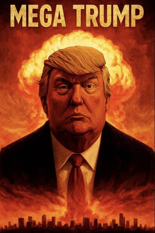 Mega Trump afişi