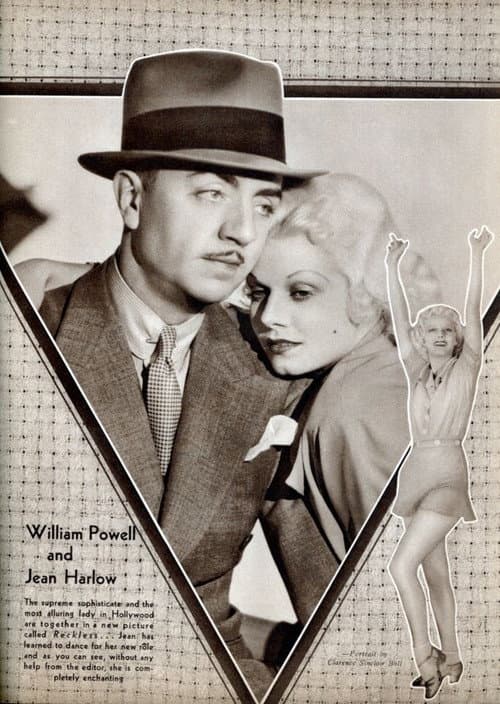 The Love Story of Jean Harlow and William Powell afişi