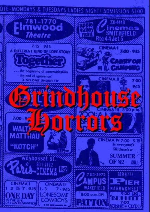 Grindhouse Horrors afişi