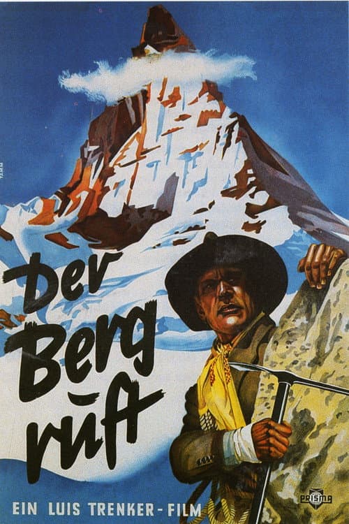 Der Berg ruft afişi