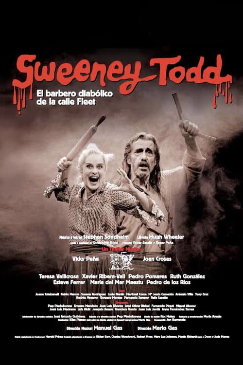 Sweeney Todd: El barbero diabólico de la calle Fleet afişi