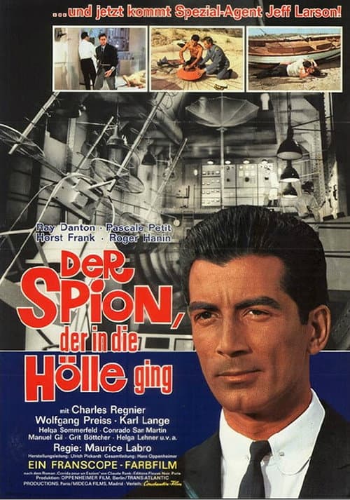 Der Spion, der in die Hölle ging afişi
